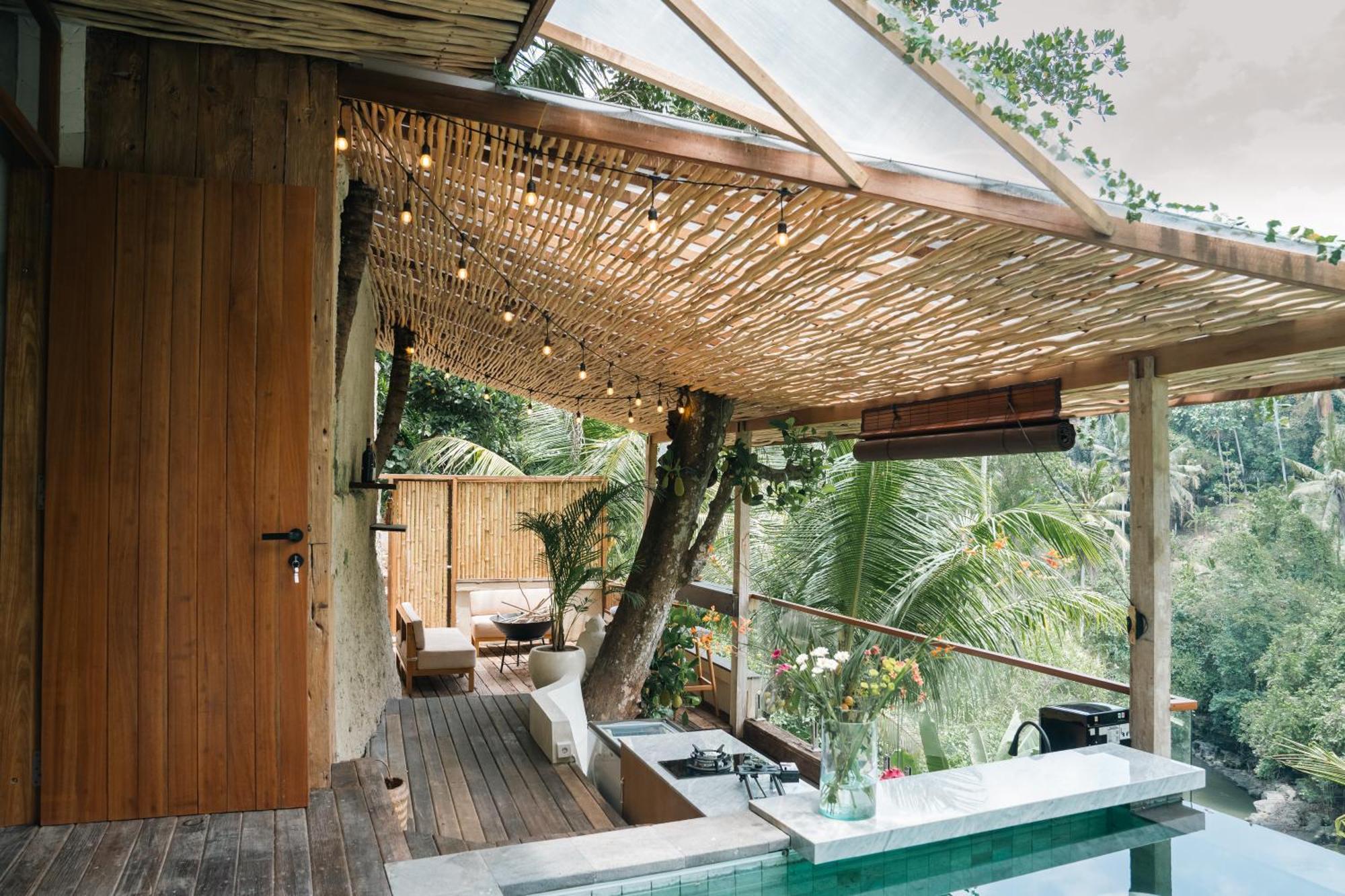 Ubud Riverside Villa Exterior photo